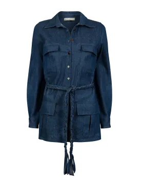 Indigo denim Erin jacket