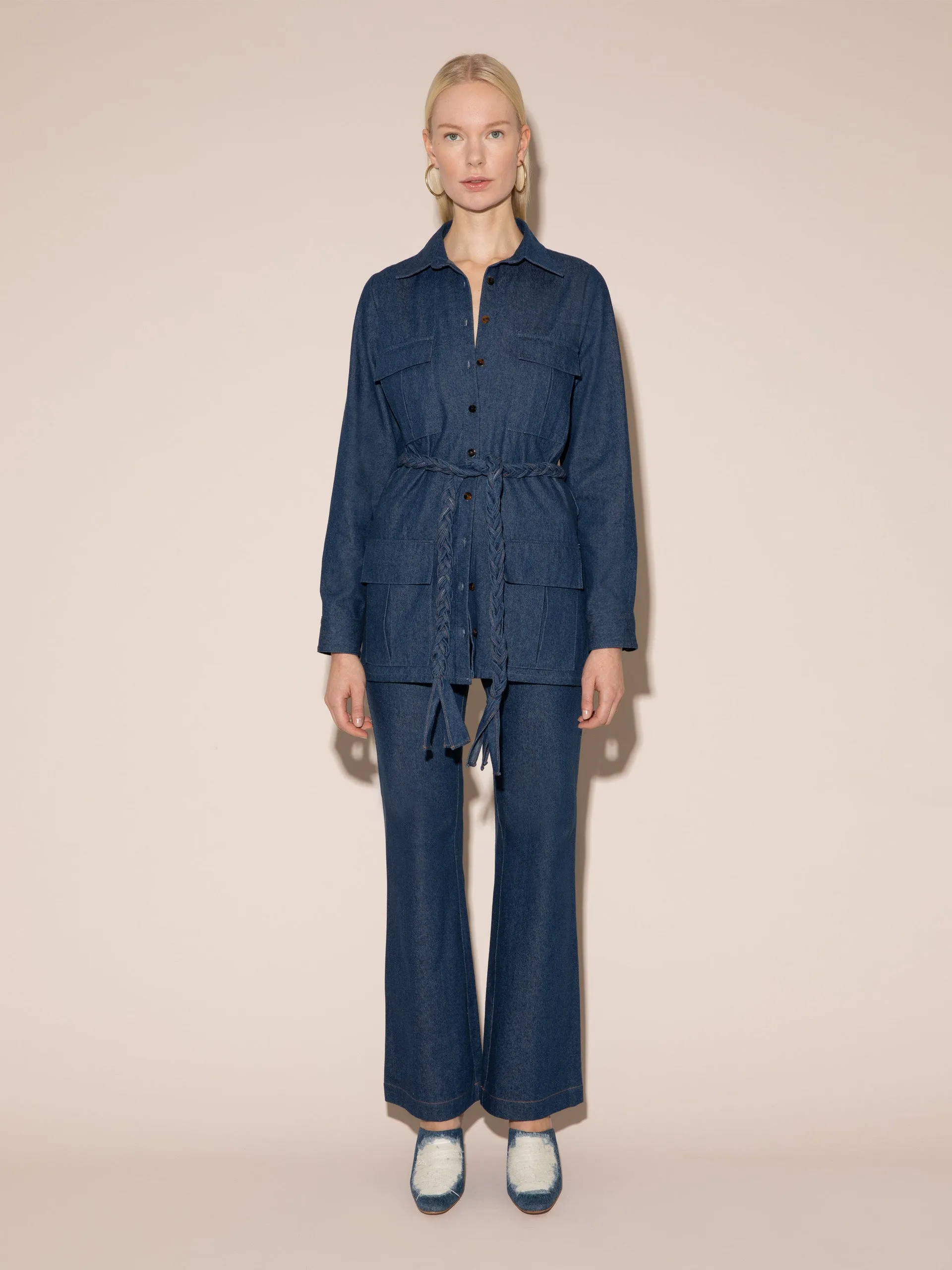 Indigo denim Erin jacket