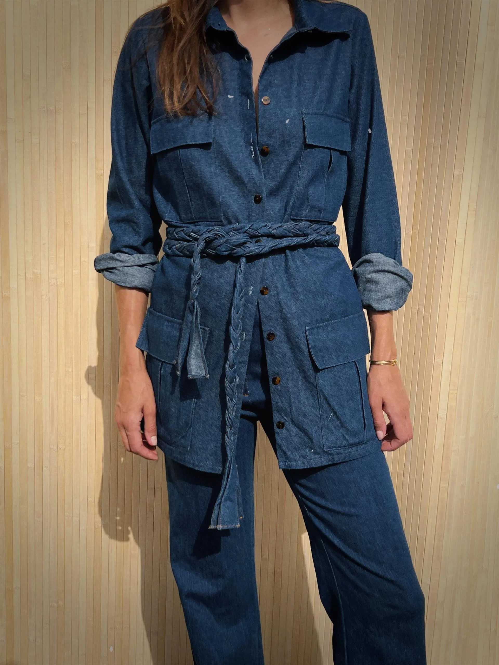 Indigo denim Erin jacket