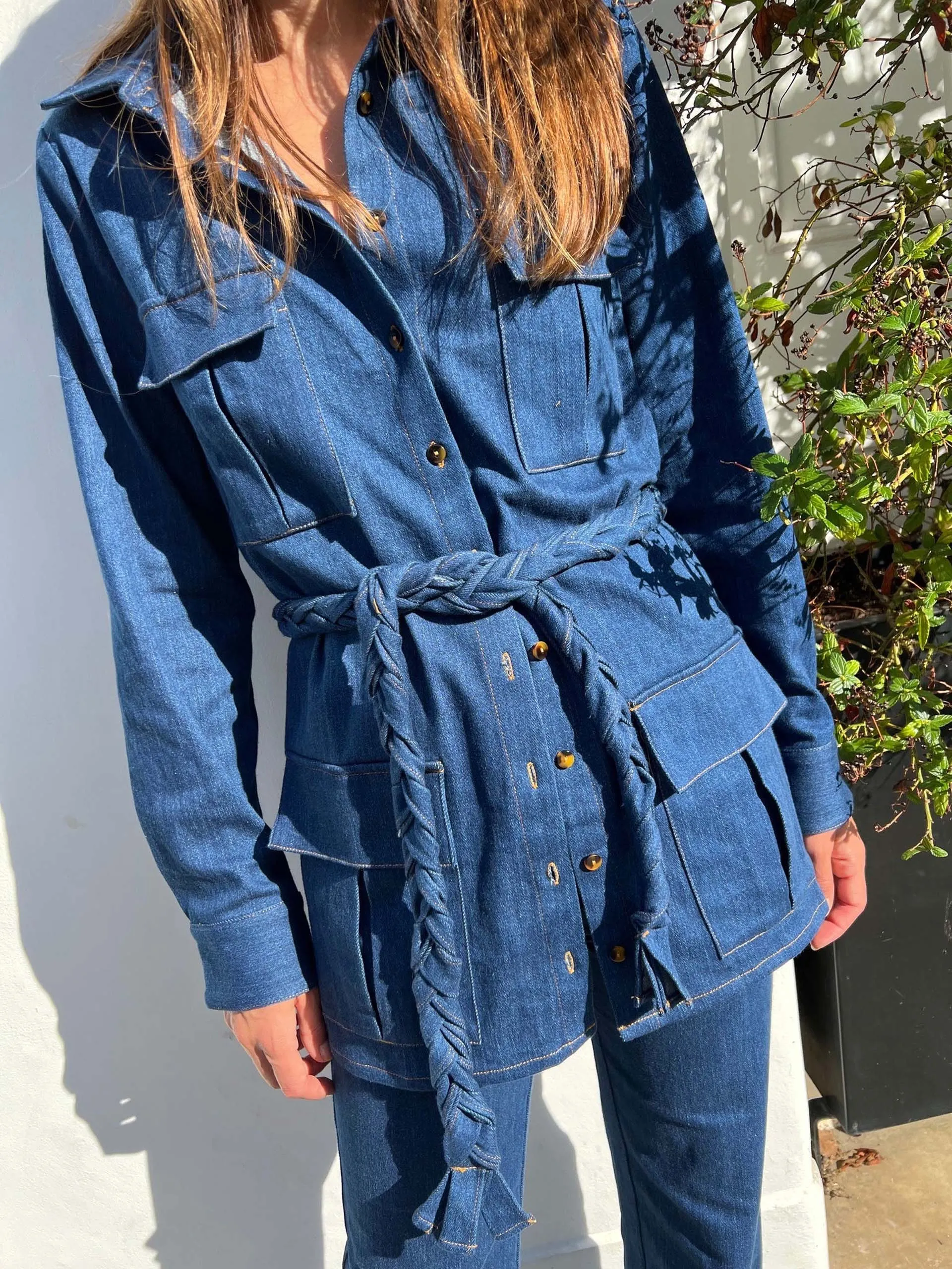 Indigo denim Erin jacket