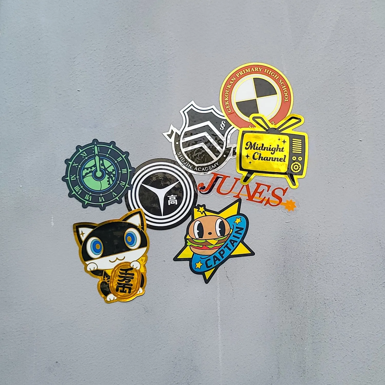 Persona 4 - Midnight Channel Metallic Sticker