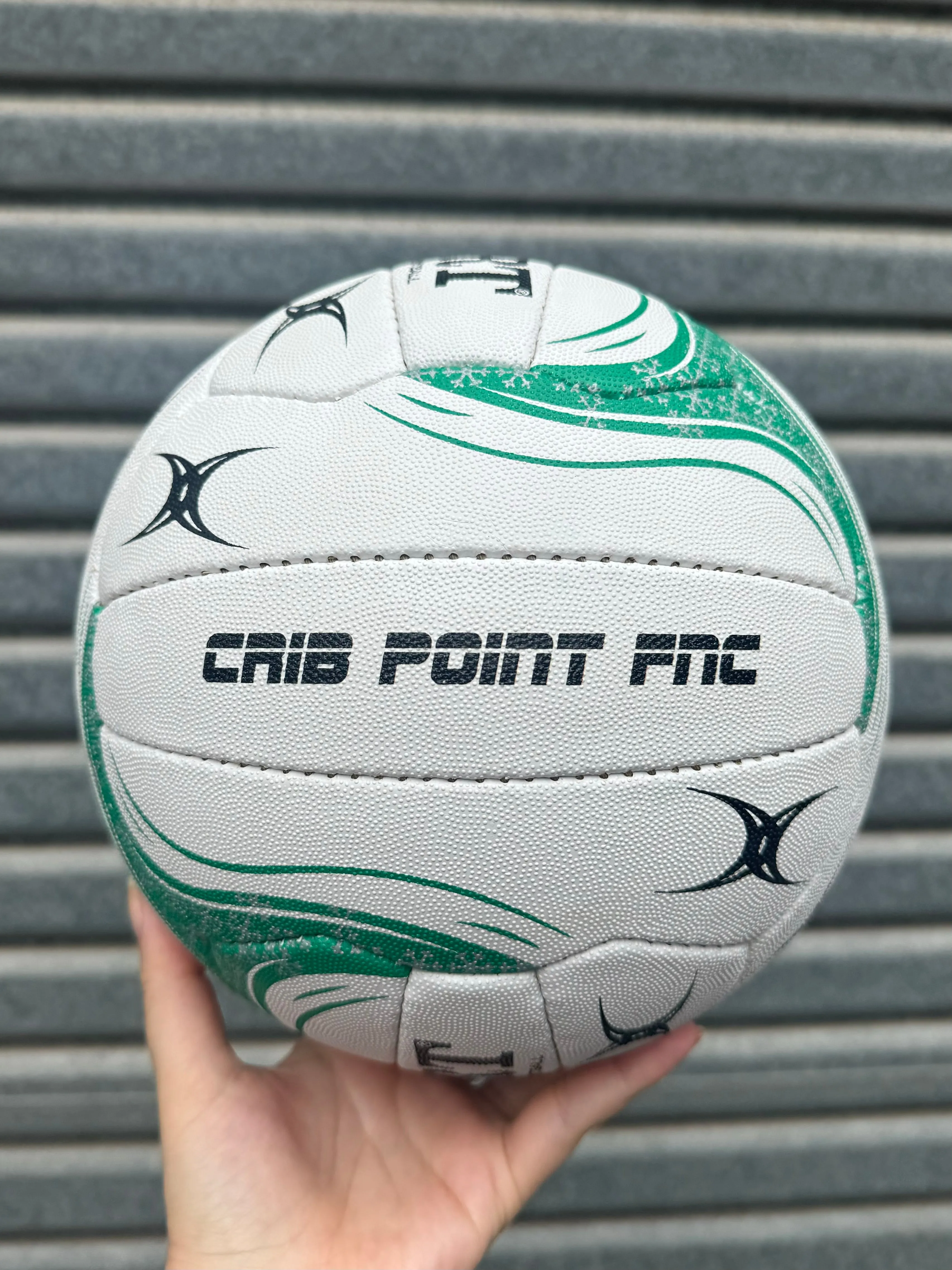 Personalised Gilbert Gripsure Match Netball (SIZE 5) - 7 Day Dispatch