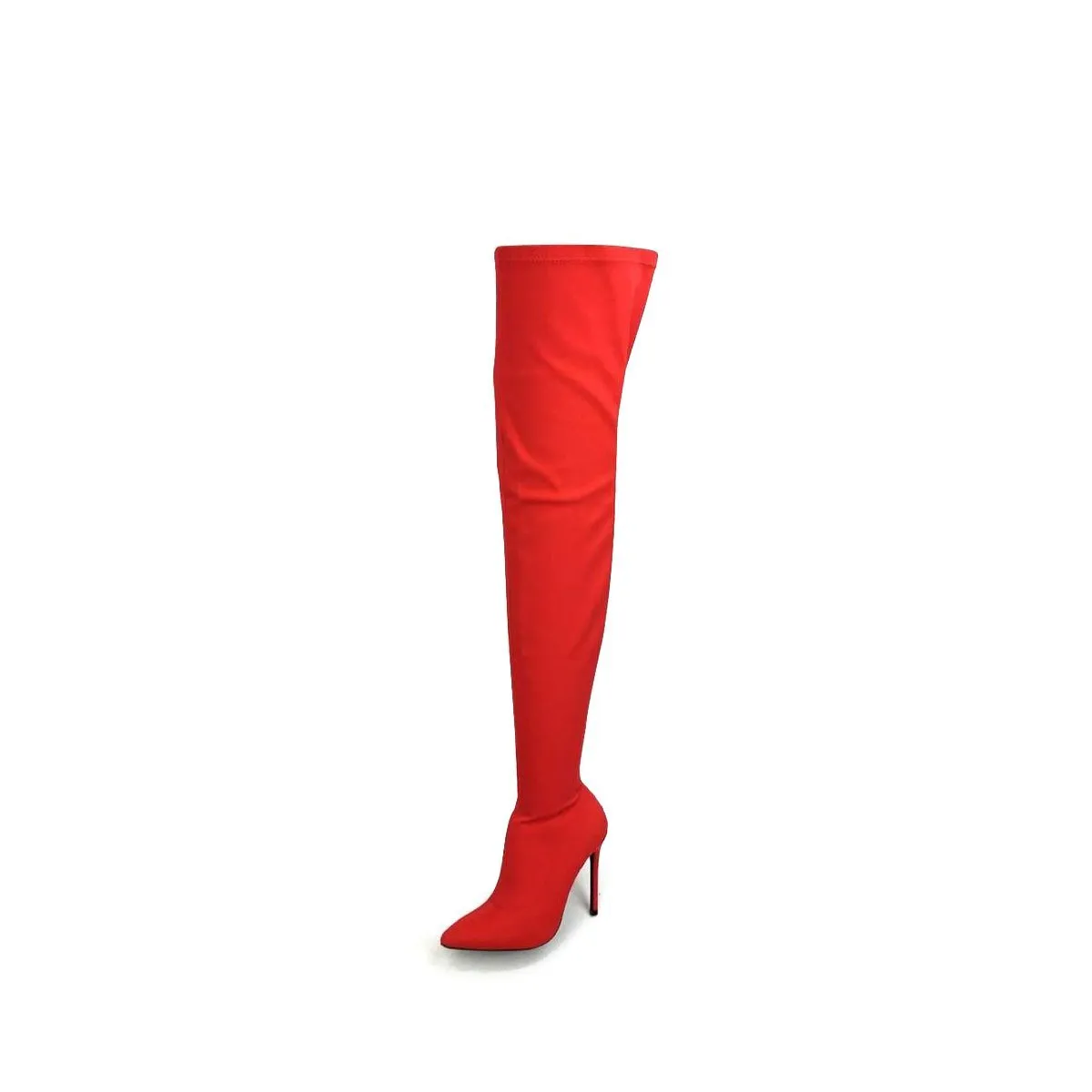 Safire Stiletto Over Knee Pointy Boot