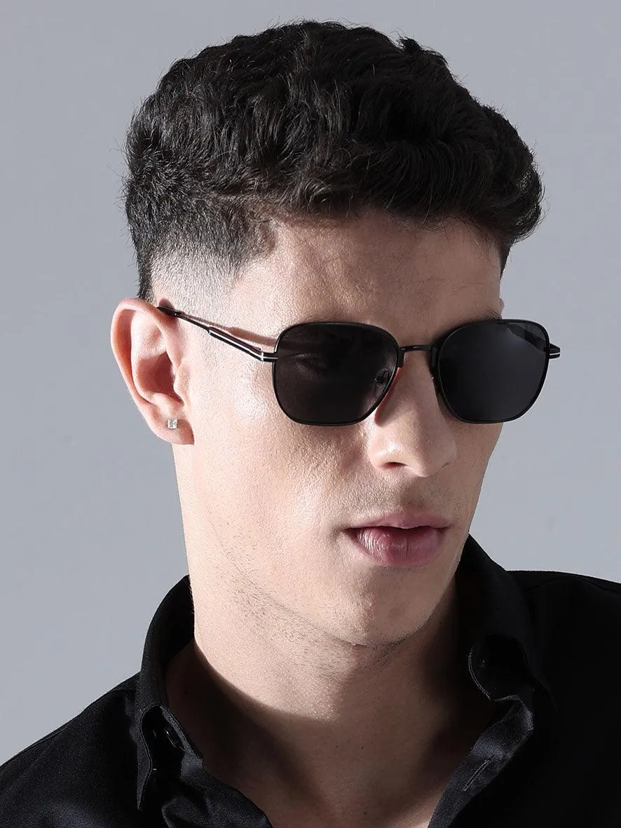 Stylish Square Sunglass - Black